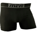 BIELIZNA MĘSKA - BOXER COTTON STEEL GREY S