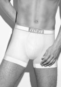 BIELIZNA MĘSKA - BOXER COTTON WHITE L