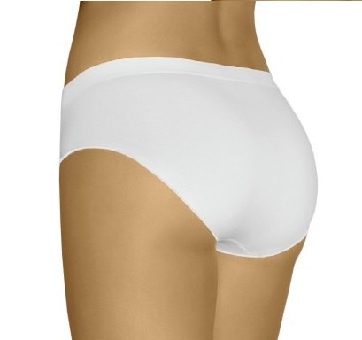 SEAMLESS COTTON CLASSIC PANTIES 1635S GATTA BIAŁY M