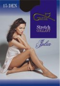 JULIA - RAJSTOPY DAMSKIE STRETCH 15 DEN BOX DUNE 2-S