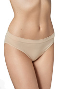 MAJTKI - MINI BIKINI COTTON LIGHT NUDE XL