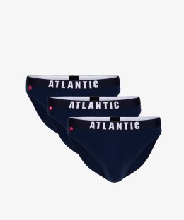 3PACK SLIPY ATLANTIC SPORT 3MP094 GRANAT/M