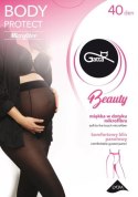 GB BODY PROTECT MICROFIBRE - RAJSTOPY CIĄŻOWE 40 DEN KOD 0GB.05V NERO 2-S