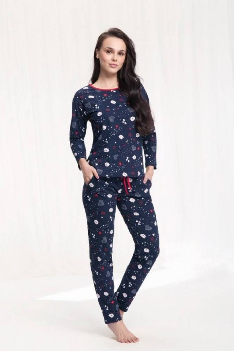Piżama damska 480 wz.1 Luna wzór 1 XL