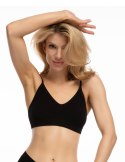 BAMBOO BRALETTE CZARNY L