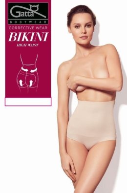 Figi damskie korygujące Bikini High Waist Corrective Wear Gatta light nude M