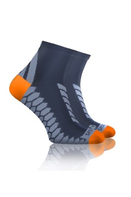 Skarpetki damskie SPORT SOCKS grafit Sesto Senso grafitowy 35-38