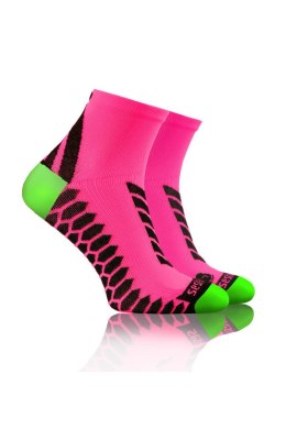 Skarpetki damskie SPORT SOCKS róż Sesto Senso różowy 35-38