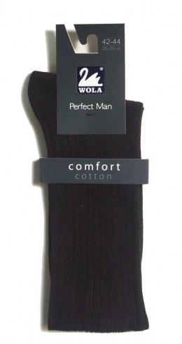 Skarpety Perfect Man comfort Wola brąz M9A 42/44