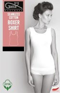 Koszulka damska Cotton Boxer Shirt Gatta czarny L