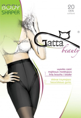 Gatta BODY SHAPER 20 Rajstopy korygujące daino 4/L