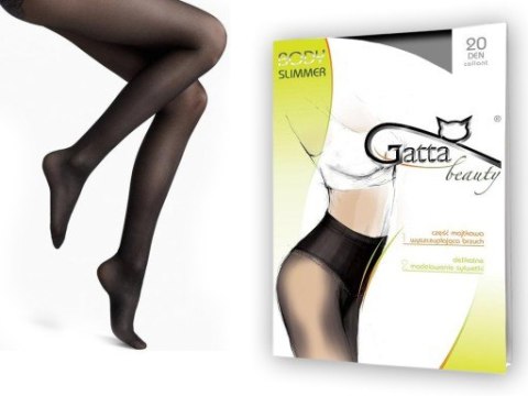 Gatta SLIMMER 20den Rajstopy modelujące beige 4/L