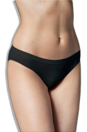 Figi damskie Seamless Cotton Bikini Gatta czarny L