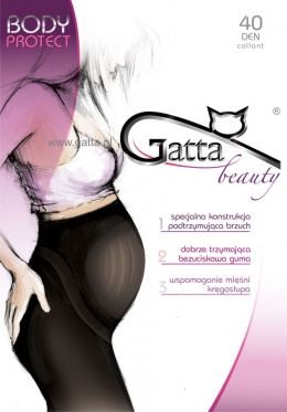 PROTECT - Rajstopy ciążowe 40 DEN Gatta nero 2-S