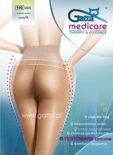 MEDICARE - RAJSTOPY UCISKOWE 140 DEN BEIGE 2-S